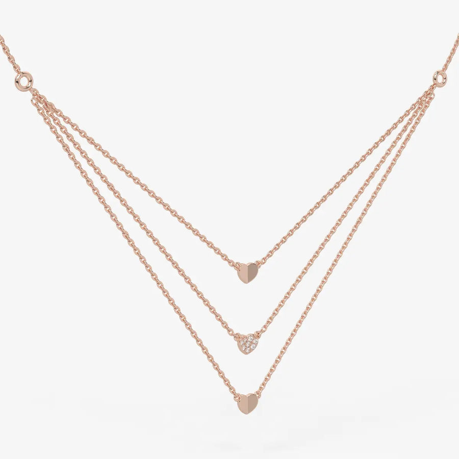 Trilove Whisper Layered Necklace