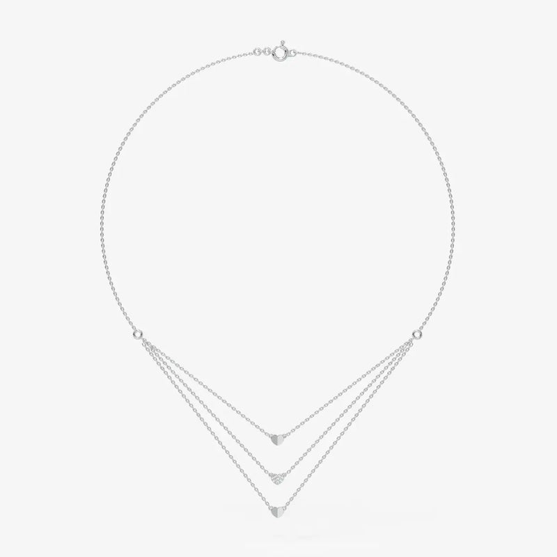 Trilove Whisper Layered Necklace