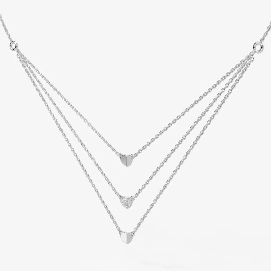 Trilove Whisper Layered Necklace