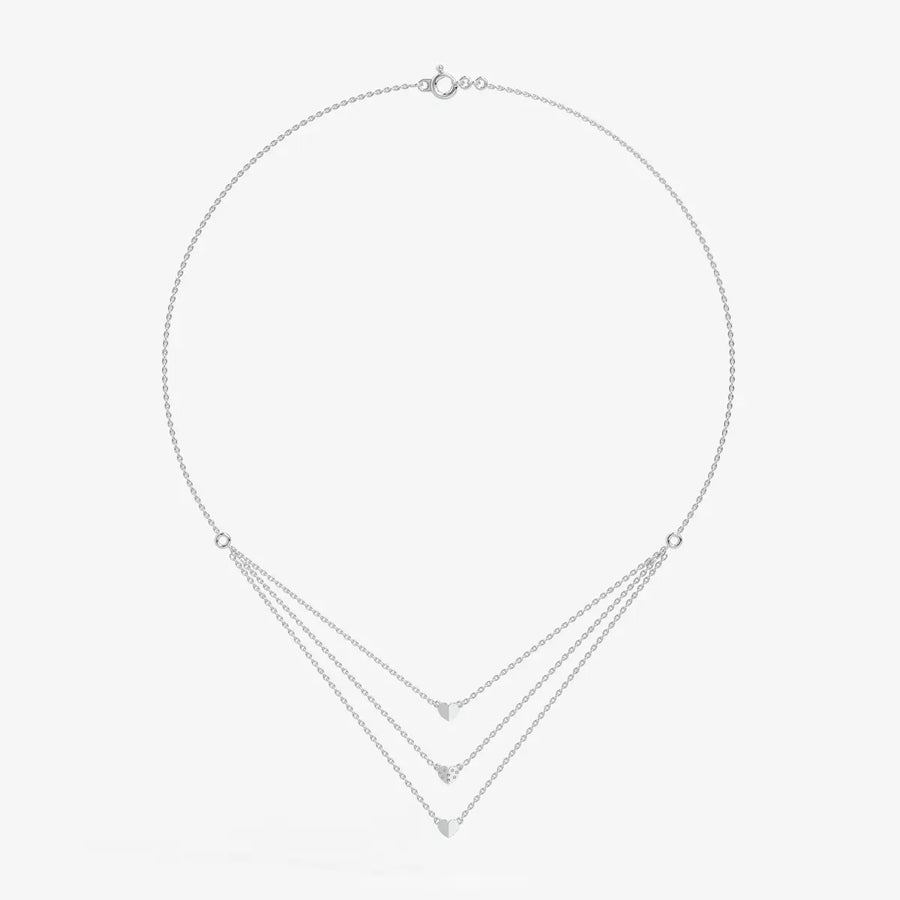 Trilove Whisper Layered Necklace