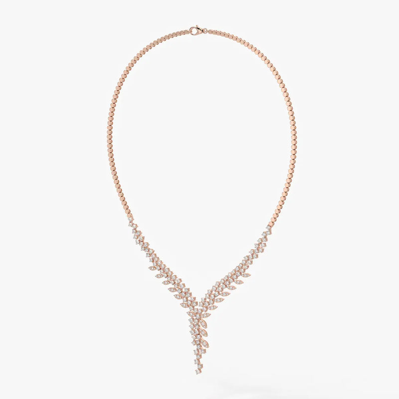 Virelia Leaffall Cascade Necklace