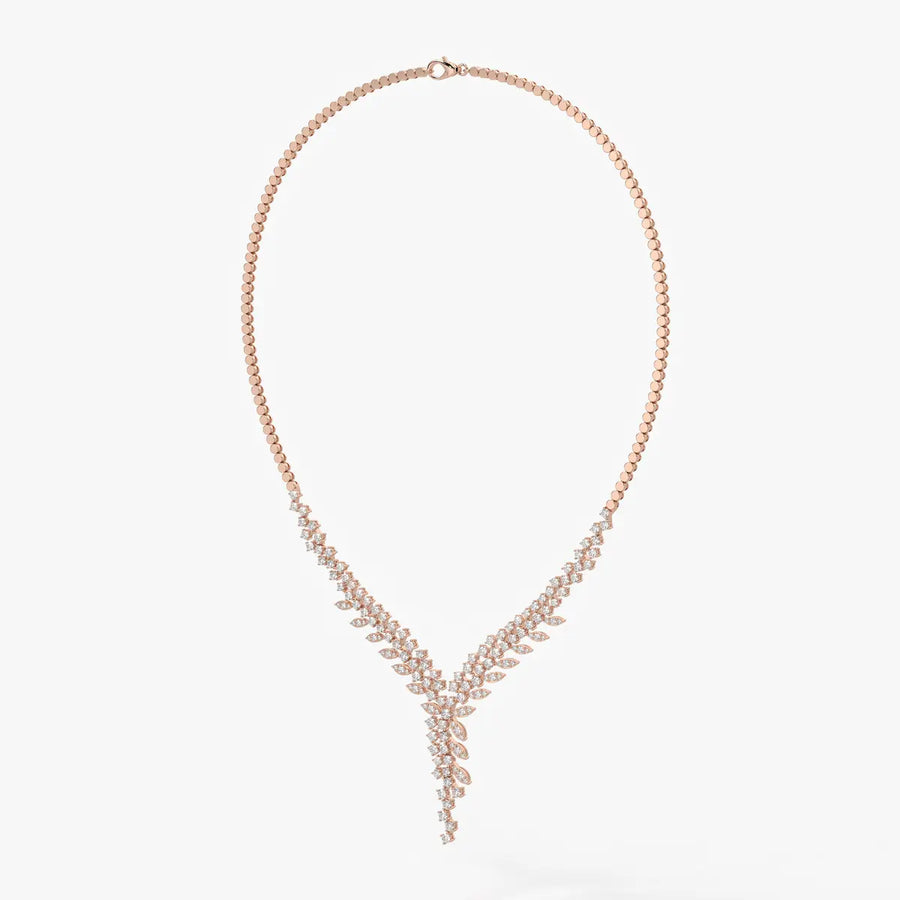 Virelia Leaffall Cascade Necklace