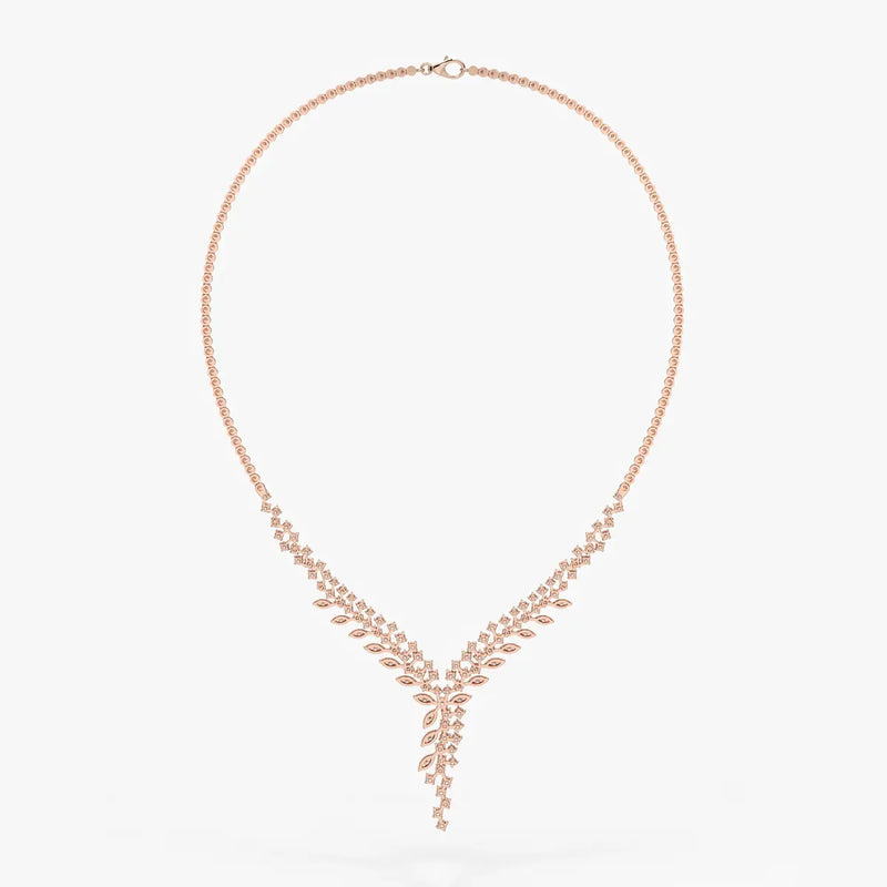 Virelia Leaffall Cascade Necklace