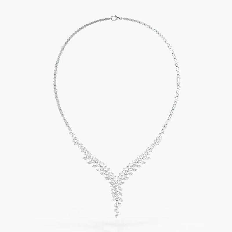 Virelia Leaffall Cascade Necklace