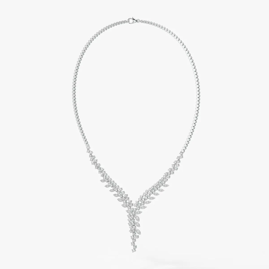 Virelia Leaffall Cascade Necklace
