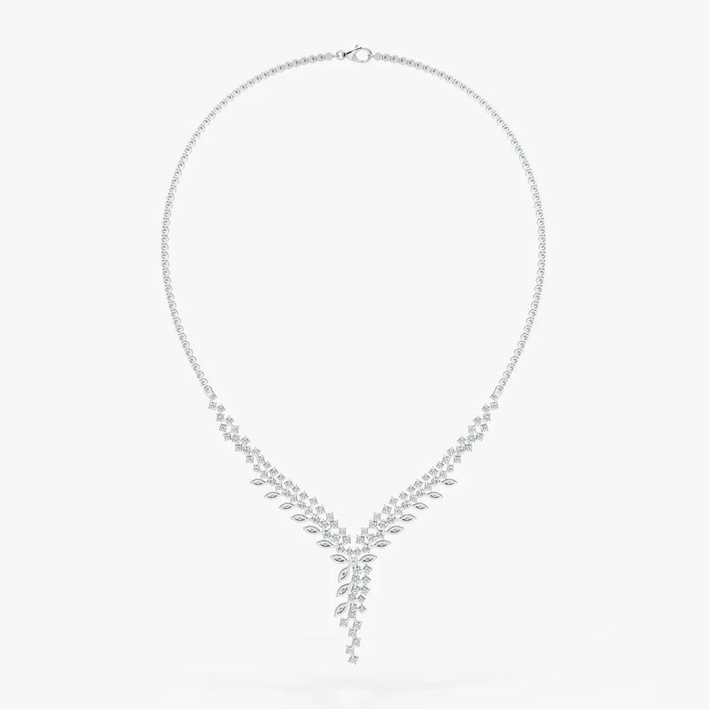 Virelia Leaffall Cascade Necklace