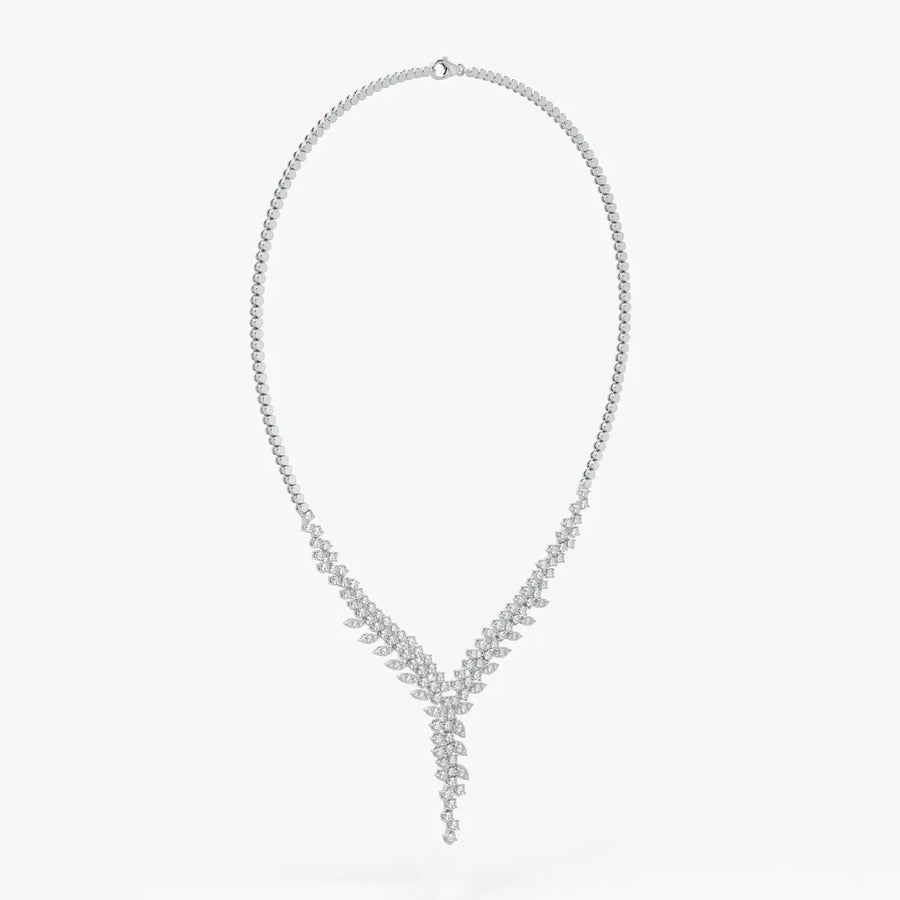 Virelia Leaffall Cascade Necklace