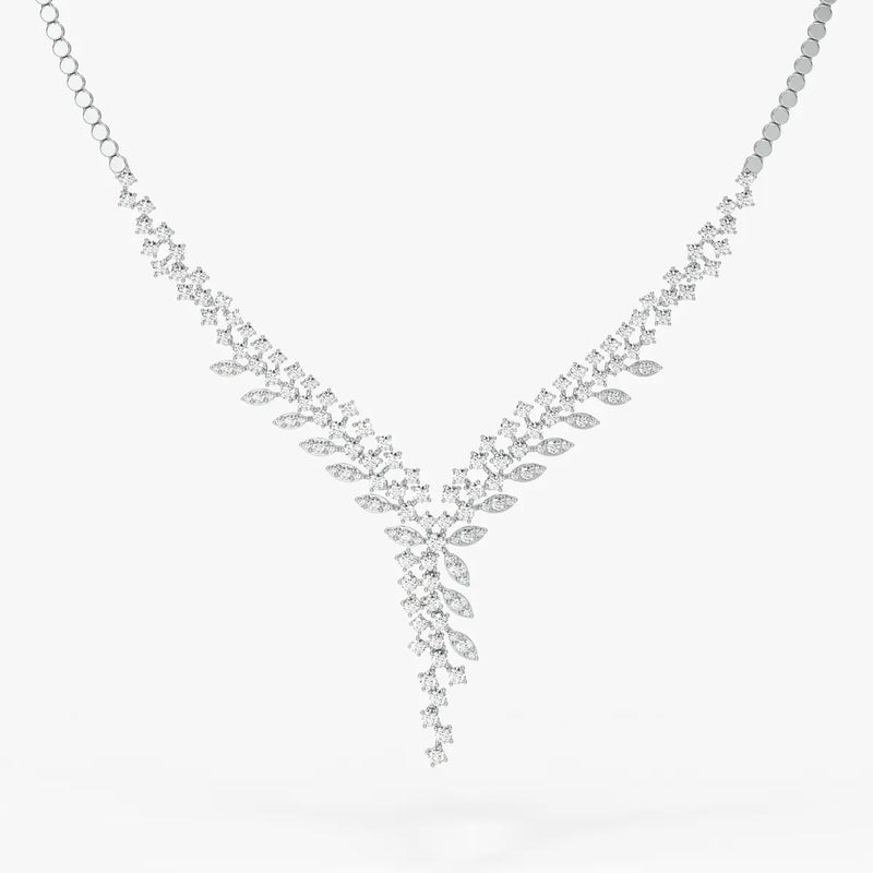 Virelia Leaffall Cascade Necklace