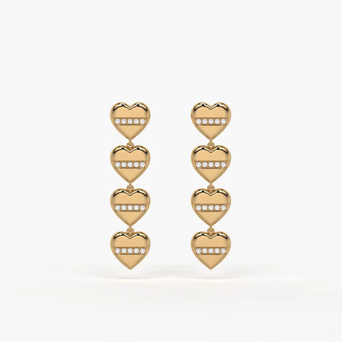 Amorex Pulse Drop Earrings