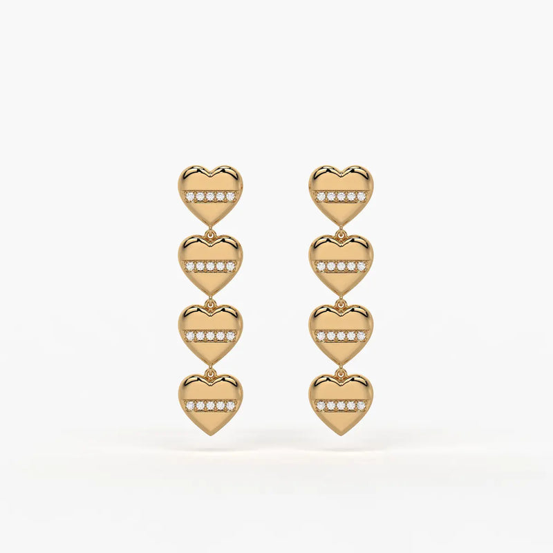 Amorex Pulse Drop Earrings