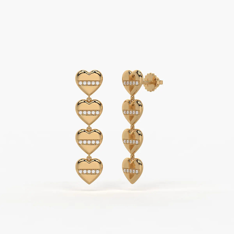 Amorex Pulse Drop Earrings
