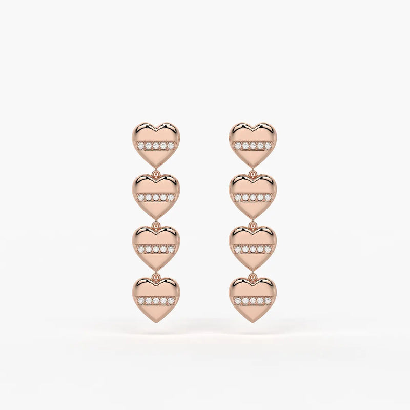 Amorex Pulse Drop Earrings