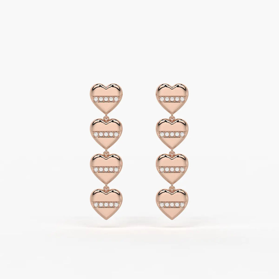 Amorex Pulse Drop Earrings