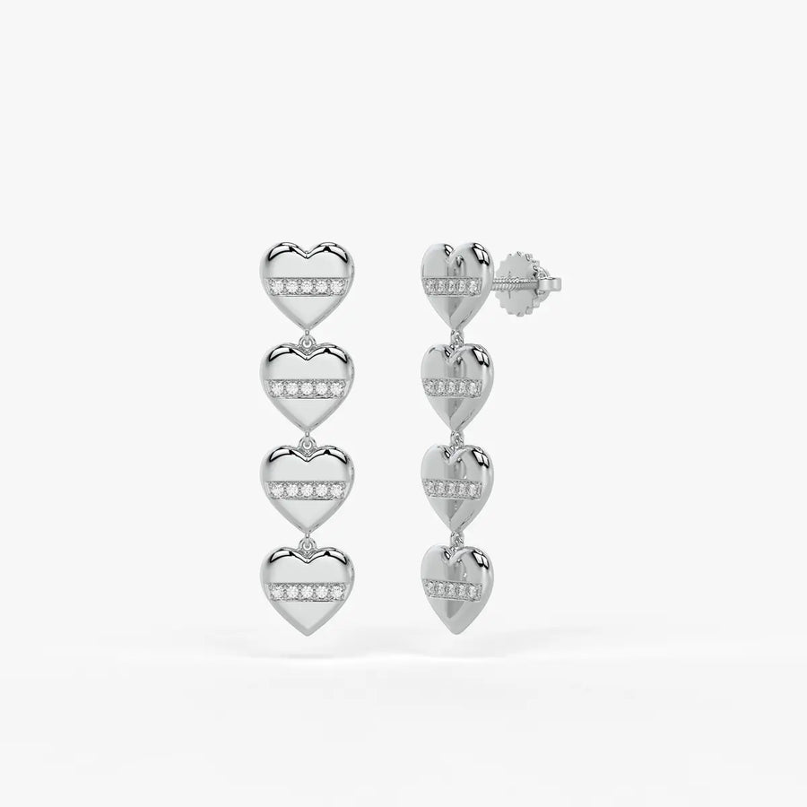 Amorex Pulse Drop Earrings