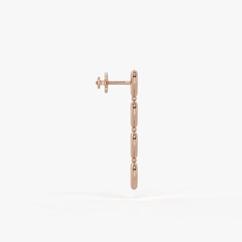 Heartline Drop Earrings