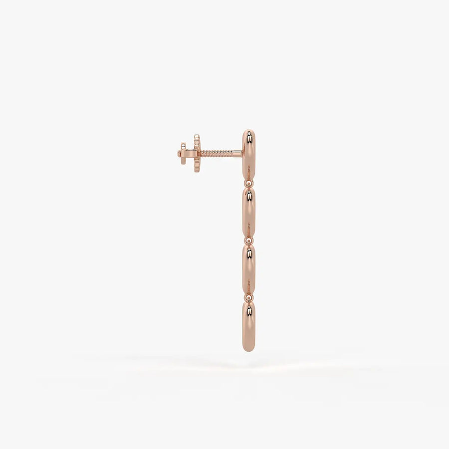 Heartline Drop Earrings