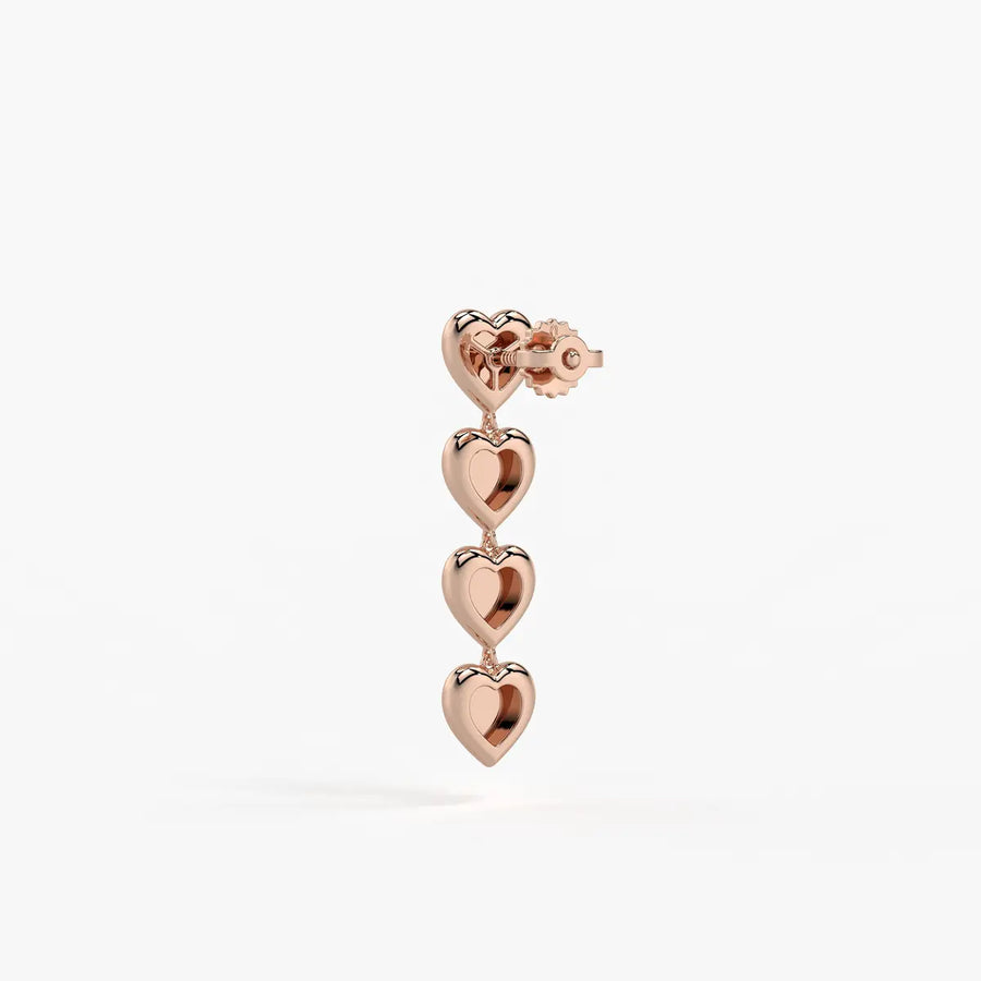 Heartline Drop Earrings