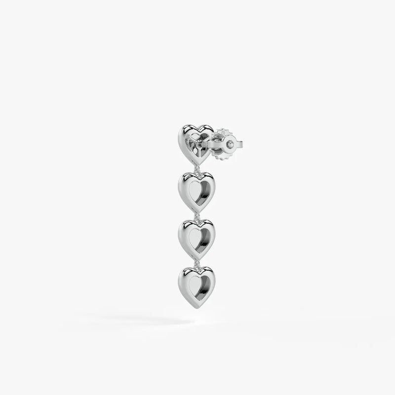 Heartline Drop Earrings