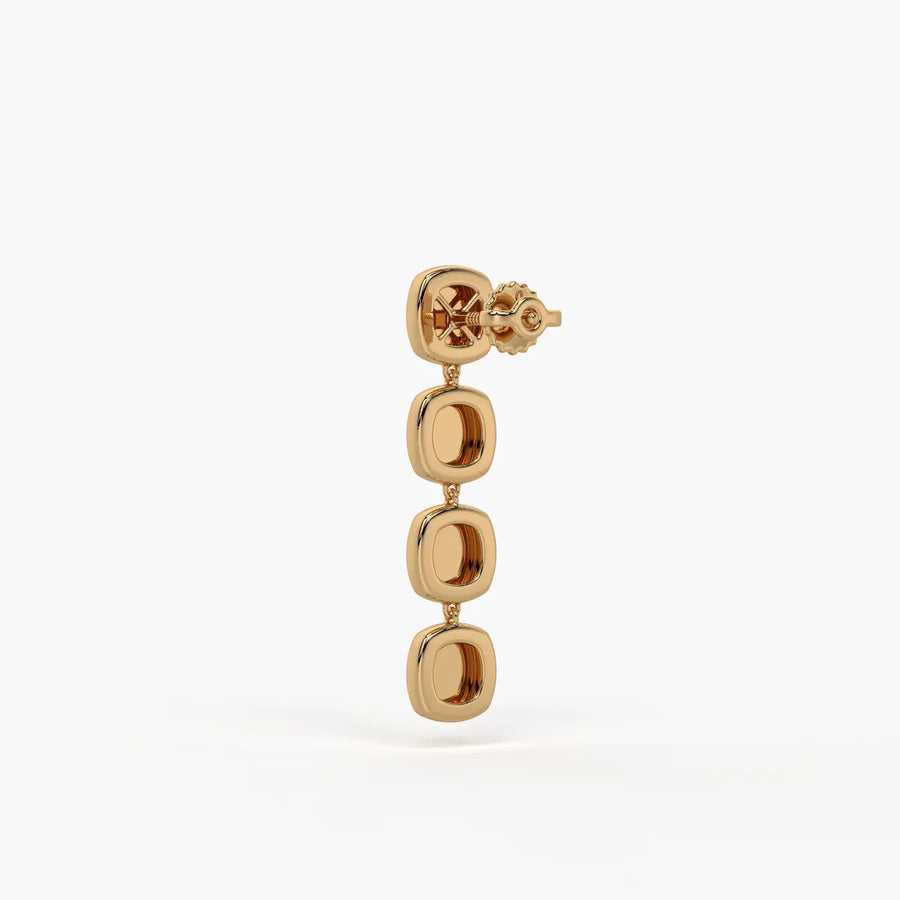 Quadra Drop Statement Earrings
