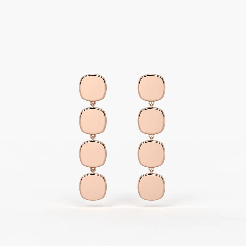 Quadra Drop Statement Earrings
