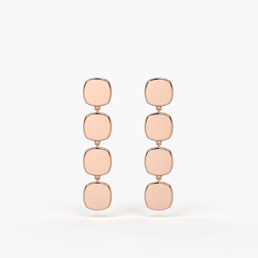 Quadra Drop Statement Earrings