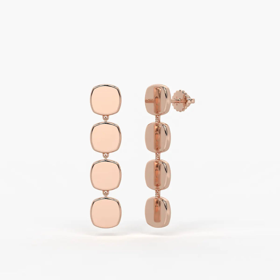 Quadra Drop Statement Earrings