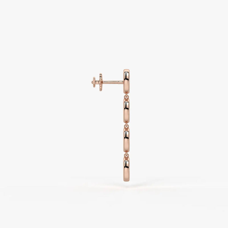 Quadra Drop Statement Earrings