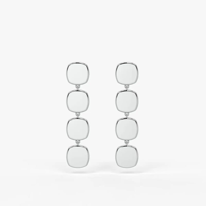 Quadra Drop Statement Earrings