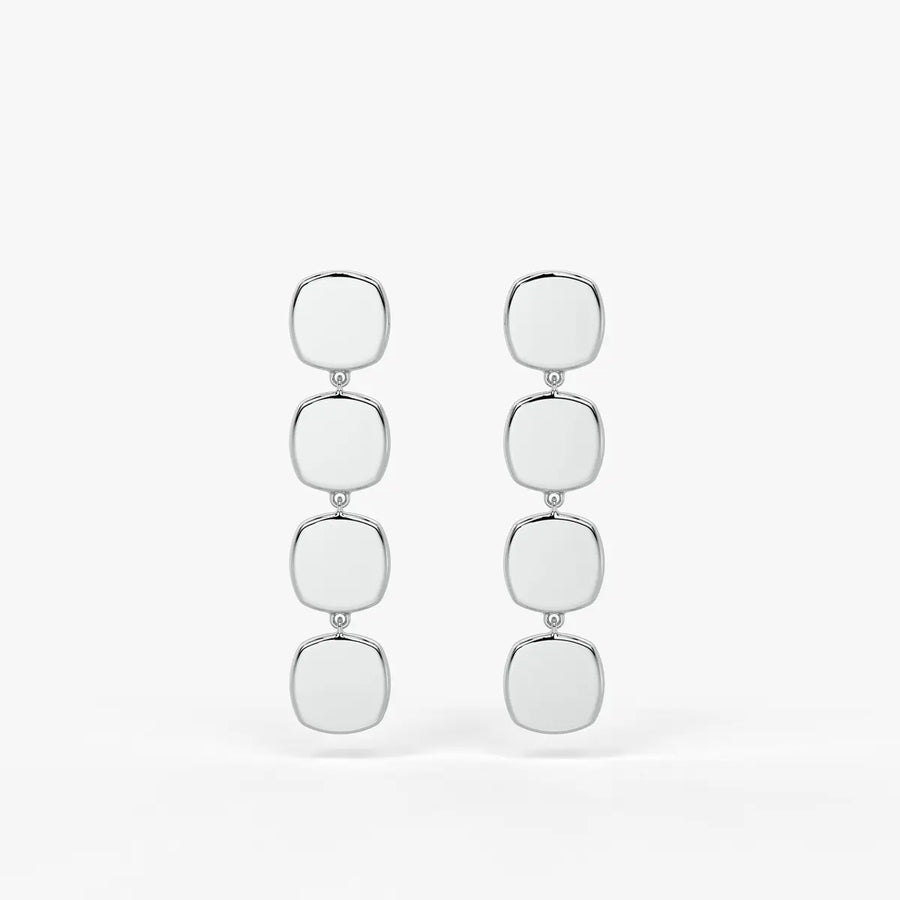 Quadra Drop Statement Earrings