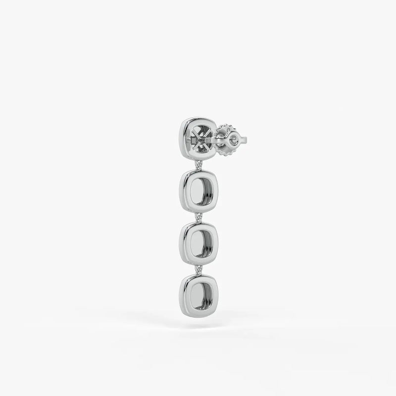 Quadra Drop Statement Earrings