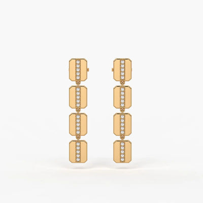 Vantrex Axis Drop Earrings