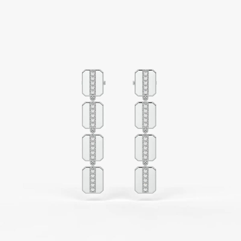 Vantrex Axis Drop Earrings