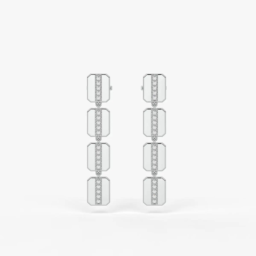 Vantrex Axis Drop Earrings