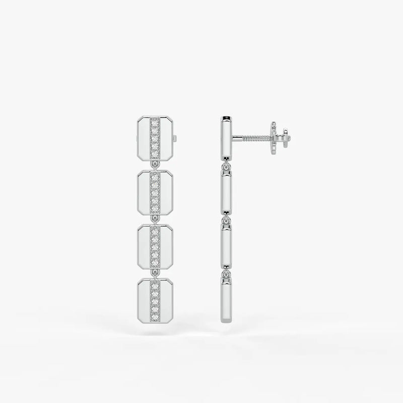 Vantrex Axis Drop Earrings