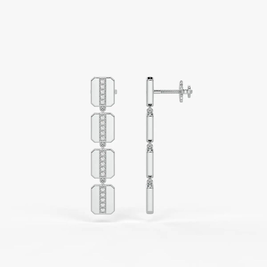 Vantrex Axis Drop Earrings
