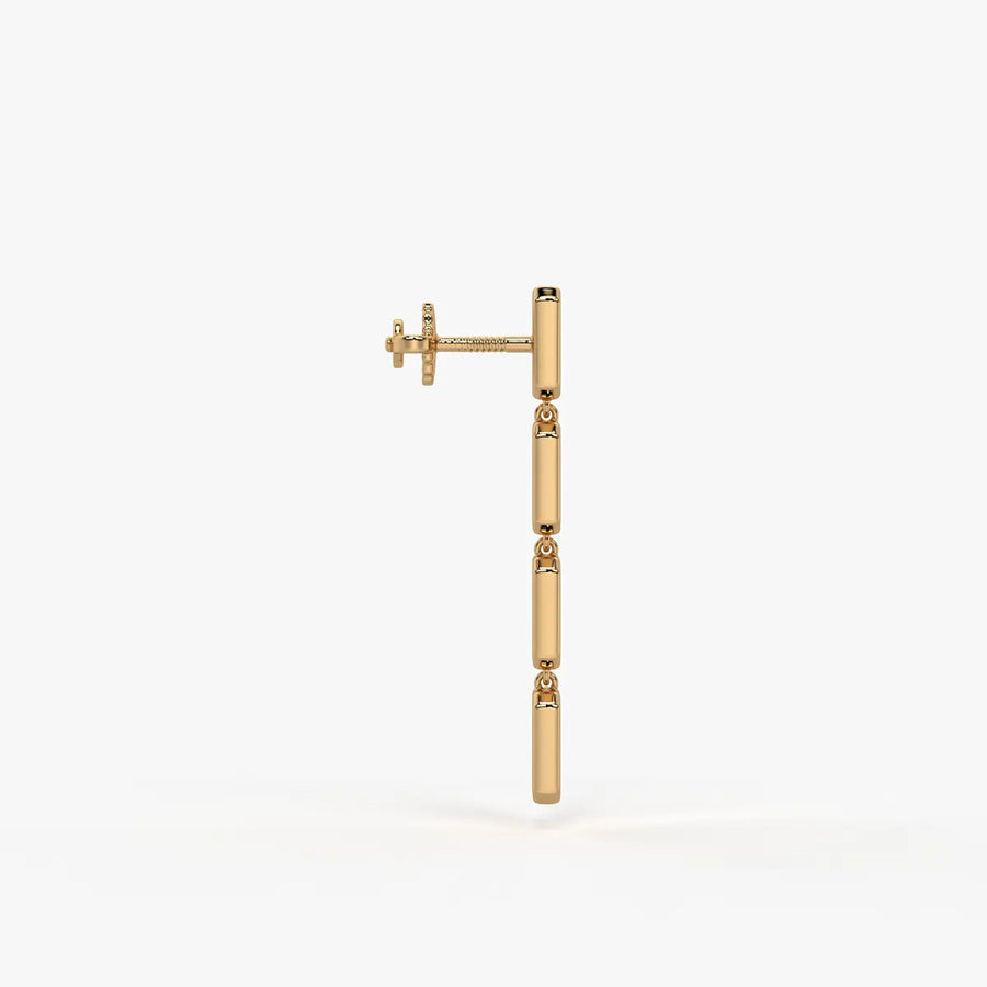 Orvexa Linear Drop Earrings