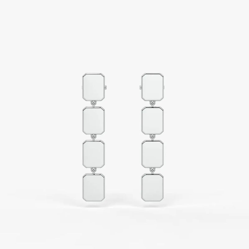 Orvexa Linear Drop Earrings