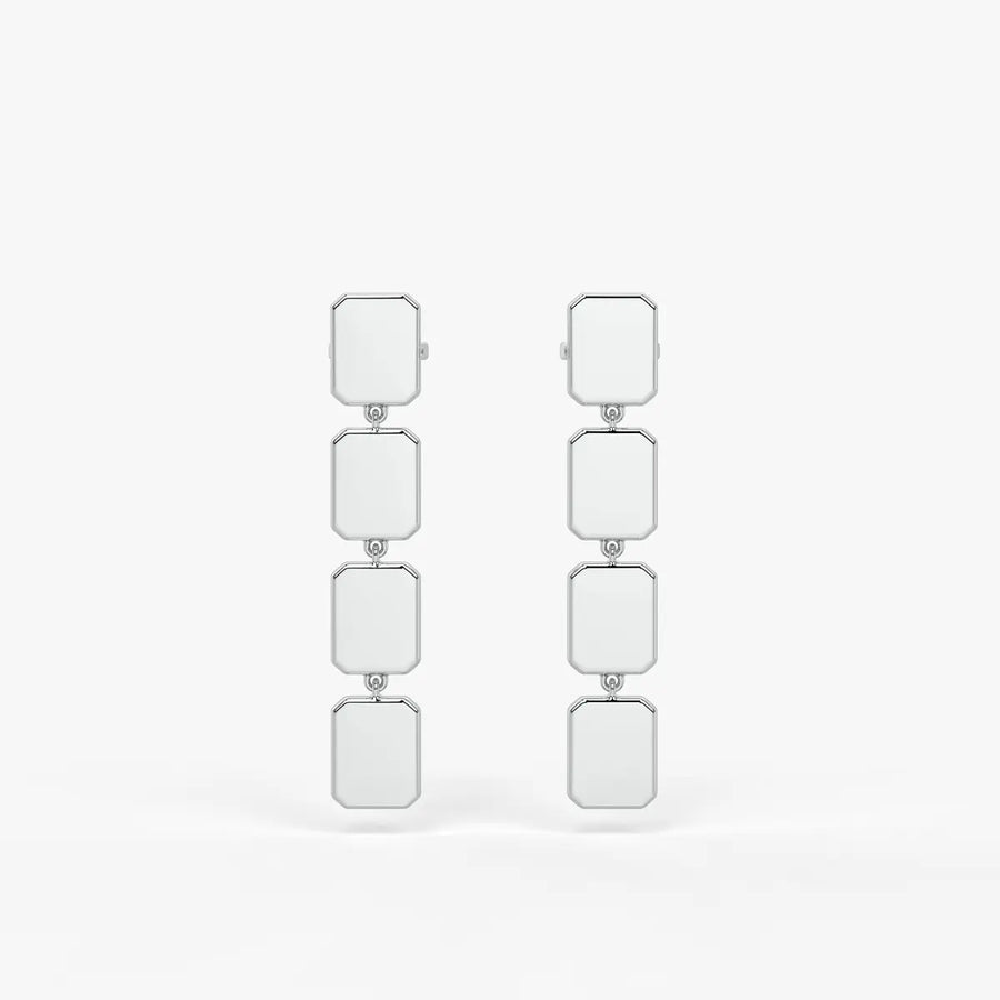 Orvexa Linear Drop Earrings