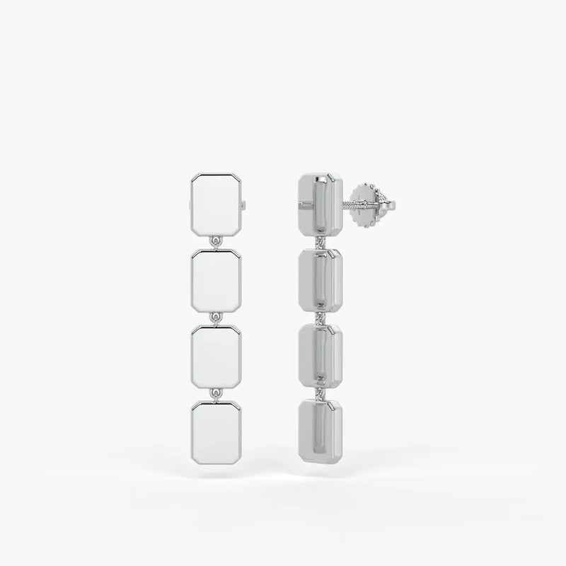 Orvexa Linear Drop Earrings