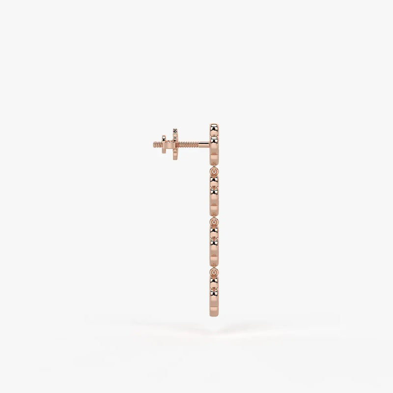 Lustra Quadra Spark Drop Earrings