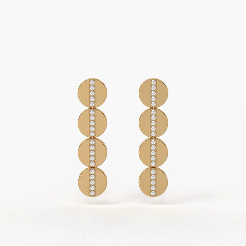 Aurevia Linear Glow Disc Drops
