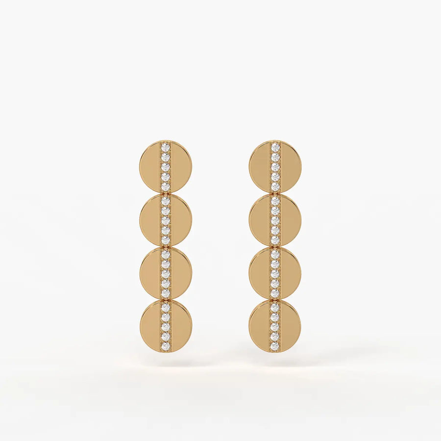 Aurevia Linear Glow Disc Drops