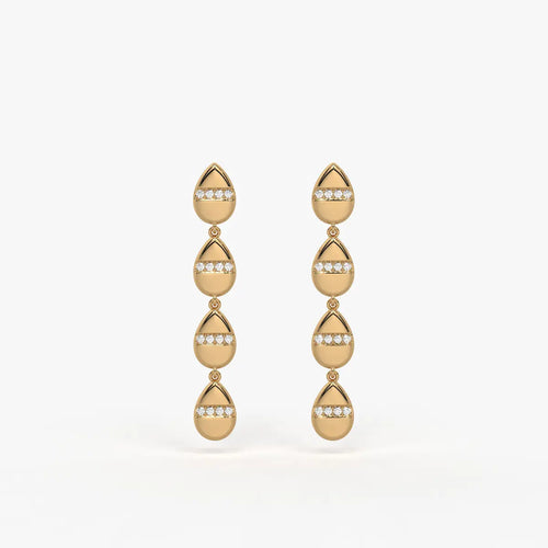 Diora Cascade Drop Earrings