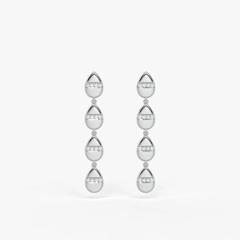 Diora Cascade Drop Earrings
