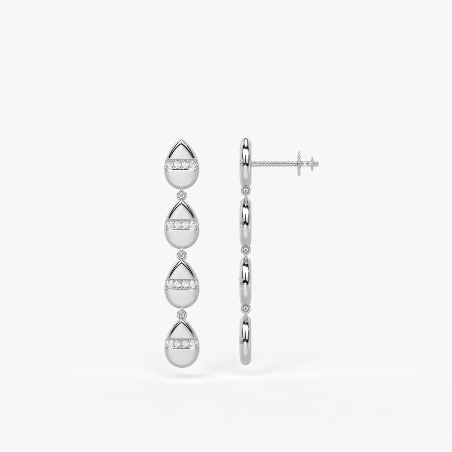 Diora Cascade Drop Earrings