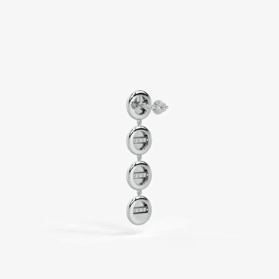 Zenvia Radiant Orbit Drop Earrings