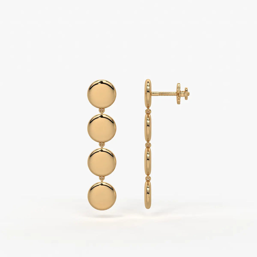 Orbella Cascade Statement Earrings