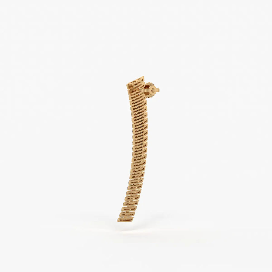 Serpelle Luxe Spiral Drop Earrings