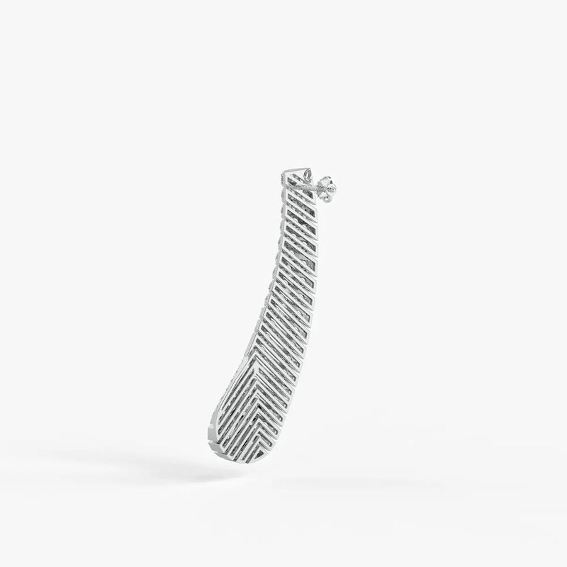 Aervine Diamond Wingline Earrings