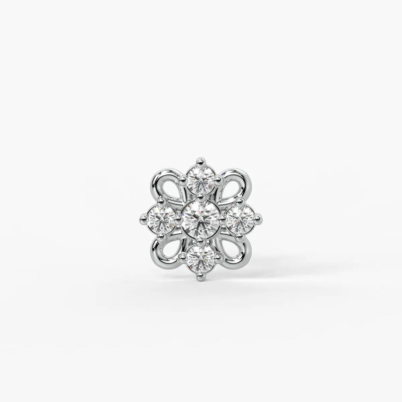 Petal Bloom Stud Nose Pin